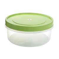 Ensemble de 7 contenants en plastique PP, transparents, hermétiques, sans BPA, de qualité alimentaire, écologiques, compatibles micro-ondes, grande capacité