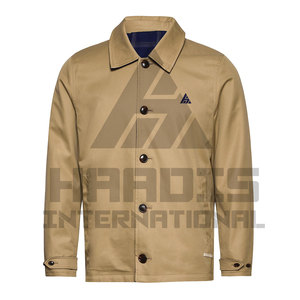 เสื้อแจ็คเก็ตโค้ชคุณภาพดีทําเองเต็มรูปแบบ เสื้อแจ็คเก็ตโค้ชเสื้อผ้าผู้ชายพร้อมขั้นต่ําที่กําหนดเอง เสื้อแจ็คเก็ตโค้ชฤดูหนาวแบบกําหนดเอง - Product Image 2