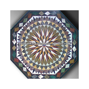 Tableros de Mesa de Centro de Mosaico de Mármol con Forma Octagonal - Product Image 1