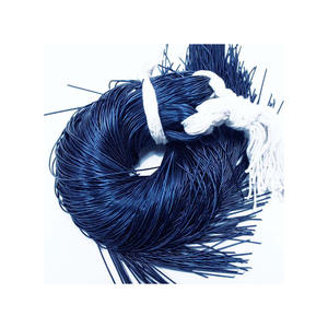 <b>Emerald</b> <b>Green</b> Round Smooth Copper Hand Embroidery French Fine Wire Goldwork Bullion Indian Gimp Dabka Purl - Product Image 4