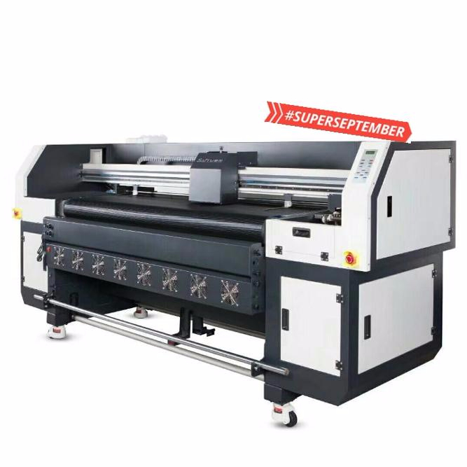 1,8 m/2,5 m/3,2 m Hybrid UV drucker berufs für leder und PVC und PU