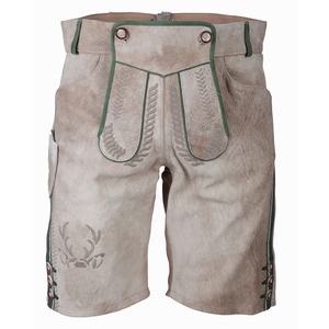 Nouveau Style Vente Chaude Allemand Bavarois Traditionnel Lederhosen Taille Haute Haute Qualité Formelle Oktoberfest Trachten Shorts OEM - Product Image 5