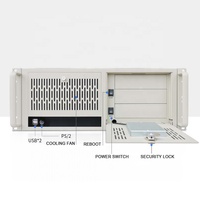 Ordenador Industrial 4U Firewall, montaje en estante, chasis i3 i5 i7, servidor de nube de red