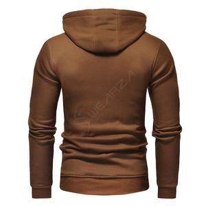 Top Selling Outdoor Comfortable Breathable Plain Hooded Pullover Satin <b>Lined</b> <b>Hoodie</b> With Drawstring Hood For <b>Men</b> - Product Image 4