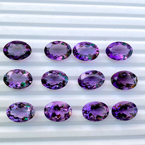 การออกแบบที่ทันสมัยที่มีคุณภาพสูงธรรมชาติพลอยอเมทิสทำด้วยมือเครื่องประดับทำขายส่งราคาโรงงาน - Product Image 2