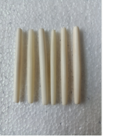 Perles de cheveux en os en forme de fleur bleue de 4 pouces, fabriquées sur mesure, certifiées IGI, pour bijoux indigènes et ethniques, destinées aux fabricants