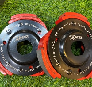 Embrague de Carreras RC180 para Motores de Motocicleta KAO Taiwan, Acero Inoxidable, Rojo+Negro - Product Image 2
