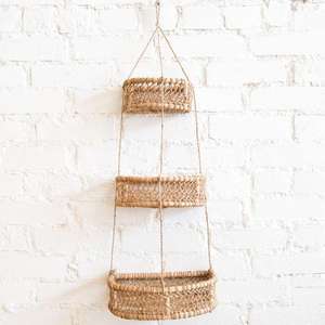 Venta caliente cuerda de algodón hecha a mano Cesta de fruta colgante Nuevo diseño Cesta colgante al por mayor - Product Image 6