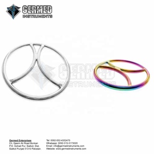 Anillo Triskel de Shibari de Acero Inoxidable Personalizado / Anillo Liso de Bondage Shibari - Product Image 4