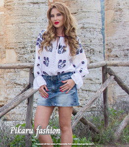 เสื้อคลุมปักลายสำหรับเด็กผู้หญิง,เสื้อแฟชั่นสไตล์โบฮีเมียนสำหรับฤดูร้อน - Product Image 3