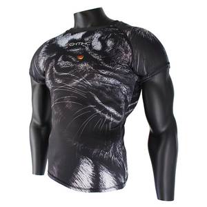 Wholesale Compression Pants Shirt Top Long Sleeve <b>Jacket</b> Set Suit Face Cover Gym Fitness Sets 5Pcs Men's <b>Workout</b> Clothes - Product Image 4