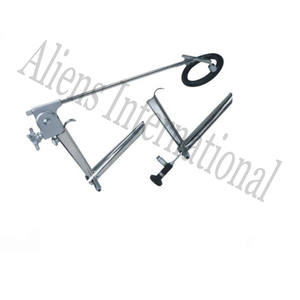 Juego de laringoscopia con retención automática para el pecho Fuente de alimentación manual hecha de acero - Product Image 4