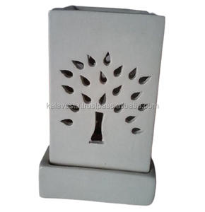 Handmade Ceramic <b>Electrical</b> <b>Incense</b> Oil <b>Burner</b> and Fragrance Difuser Room Aroma Tea Light Candle Holder - Product Image 1