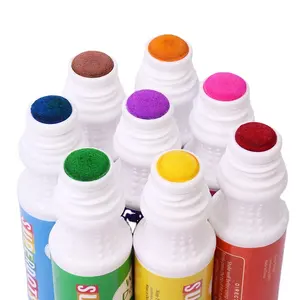 Superdots 8 pk dot маркеры художественные наборы, детские моющиеся легкий захват-ной нетоксичной краски маркер кисточки CH-2851 в горошек набор маркеров