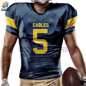 Wholesale Formula1 Industries Custom Team Name Blank American Football Uniform Breathable & Quick Dry Anti-UV Adult Unisex - Product Image 4