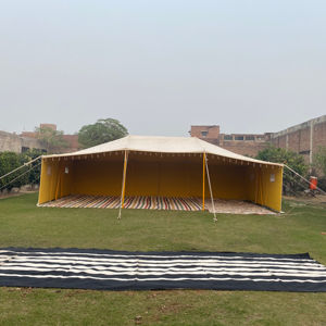 Hot Selling Luxury Family Four-Season Waterproof Canvas 5x9m Desert Camping <b>Tent</b> for Outdoor Use in Qatar & Kuwait - Product Image 2