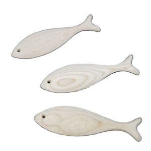 Blank Wooden <b>Fish</b> Decoration Vietnam - Unfinished Wooden <b>Fish</b> Blanks - Product Image 1