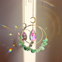 Kualitas Terbaik Buatan Tangan Kristal Alami Buatan Penangkap Matahari Kristal Menggantung Suncatcher dengan Harga Anggaran Yang Sangat Rendah
