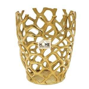 Casted Handmade <b>Silver</b> Metal Modern Votive <b>Candle</b> <b>Holder</b> for Christmas Home Decoration - Product Image 1