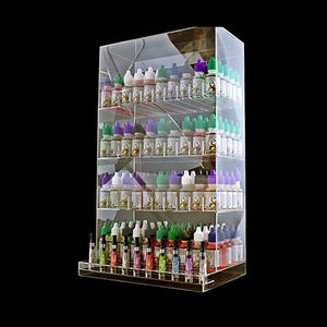 Estante de exhibición acrílico de 6 capas para esmalte de uñas, tinta de aceites esenciales, soporte de almacenamiento de escritorio para exhibición de mesa - Product Image 3