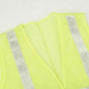 Chaleco de Seguridad Reflectante de Alta Visibilidad 2021, Material de Poliéster y Algodón, Personalizable con Logotipo de Diseño OEM, Marca GW - Product Image 1