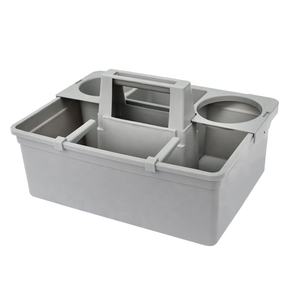 Cleaning Caddy Cleaning Caddy With Handle Customized Excellent Plastic Rectangle Household Cleaning Basket Caddy With Handle And Bottle Holder