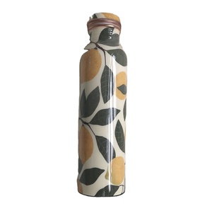 Juego de botellas de cobre con 2 gafas de cobre puro, Set de esmaltes hechos de Metal de alta calidad, para la salud - Product Image 5