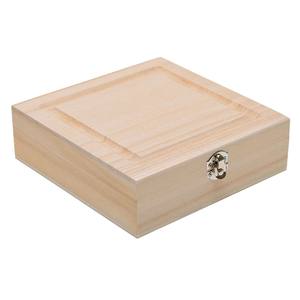 Boîte de rangement de bijoux, en bois poli à la main, emballage de bonne qualité, vente en gros - Product Image 3