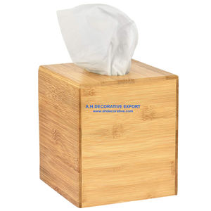 Square <b>Black</b> Kitchen <b>Tissue</b> Box Holder factory sale unique design metal <b>tissue</b> box roll <b>paper</b> rack for home decoration - Product Image 6