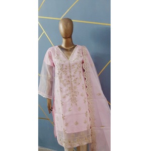 Banjara ชุดเดรสยาว,ชุดเดรส Salwar Kameez Shalwar Kurti กระโปรงติดกันทำจากผ้าโปร่งสำหรับใส่ไปงานแต่งงานงานปาร์ตี้ Anarkali Saree Kurta - Product Image 6