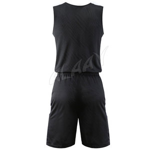 Ensemble d'uniformes de basket-ball réversibles grande taille pour hommes, imprimés respirants, séchage rapide pour adultes et jeunes - Product Image 2