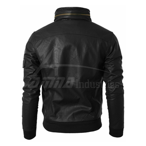 Chaqueta de cuero personalizada para hombre, nuevo estilo, fabricante de paquistaní, Color - Product Image 6