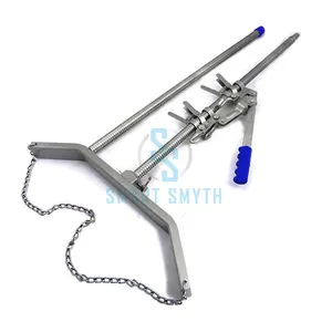 Calf Puller Sản Phẩm Thú Y Thép Không Gỉ Calving Aid Dụng Cụ Bạc Chất Lượng Tốt Nhất