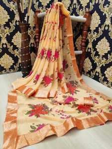 Nouveau Designer Imprimé Saree Prix le plus bas du marché Surat Ethnic Garment ApparelGarment - Product Image 3