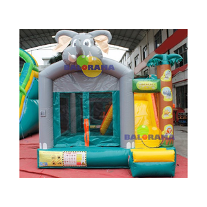 Balorama Inflable Niños Parque Infantil Interior PVC Elefante Combo 4x3x3 Metros con Motor de 680W y 2 Años de Garantía - Product Image 1