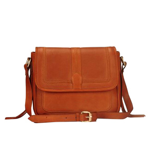 Madhav International Vintage sac à bandoulière en cuir nouvelle mode unisexe petite taille fermeture éclair bandoulière unique épaule sacs à main en gros - Product Image 3