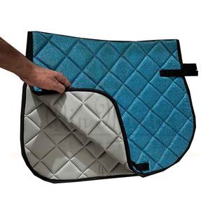 Coussin de selle antidérapant en tissu matelassé, rembourrage de selle en maille respirante - Product Image 3