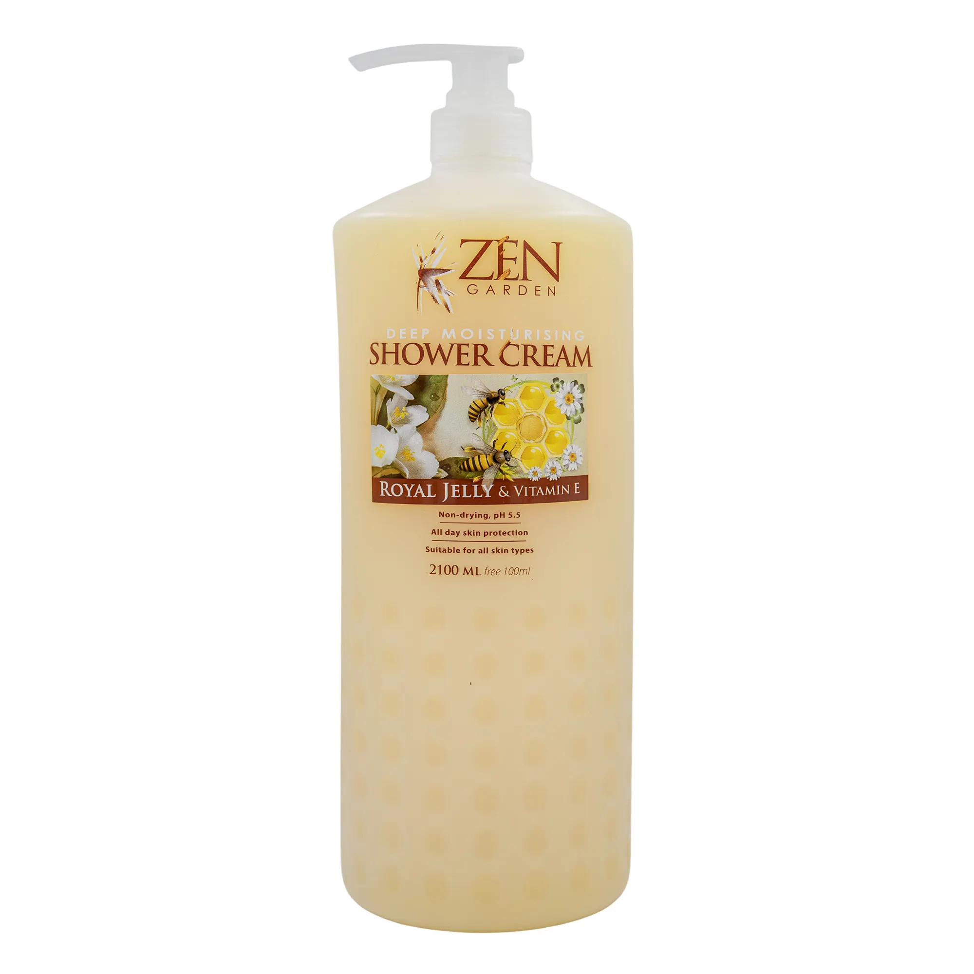 Zen garden Shower Cream Big size best seller shower gel nourish skin to be soft Wholesale Top selling cheap