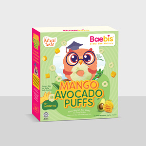 Snacks Saludables Horneados para Bebés, Disponibles en Malasia, Ingredientes Naturales, Galletas de Arroz, Bajo en Sal, Semi-Suaves, Sin Azúcar Añadido - Product Image 6