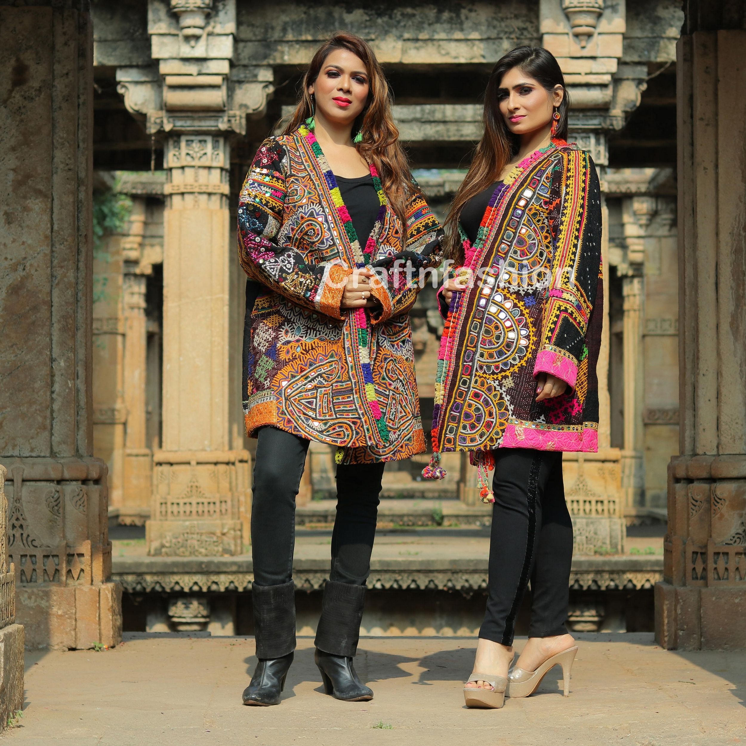 Banjara Mirror Work Jackets Elegant Boho Revival