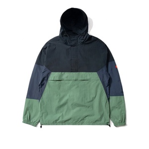 Chaqueta Cortavientos con Capucha, Estilo Urbano, Impermeable y Reversible, Ecológica, de Secado Rápido, 100% Poliéster - Product Image 2