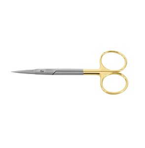 กรรไกรไอริสตรงและโค้ง TC ทังสเตนคาร์ไบด์ทำจากสแตนเลสเกรดเยอรมันคุณภาพสูง - Product Image 6