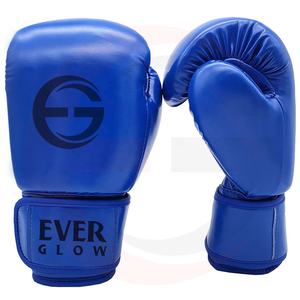 ถุงมือมวยที่ขายดีที่สุดผสมหนังต่อสู้กับข้อมือสนับสนุนสีดำขายส่งส่วนบุคคล OEM - Product Image 1