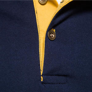 T-shirt pour homme 100% coton de qualité supérieure T-shirt polo à manches à épaules tombantes avec logo personnalisé - Product Image 4