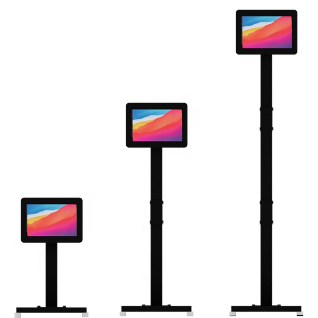 Security Display Anti-theft Kiosk Tablet Holder Table and Floor Stand Standee Vesa Compatible for 7inch 8inch 10inch Tablet PC