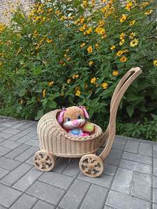 Youpin ECO — poussette de osier naturel, sacoche - Product Image 5