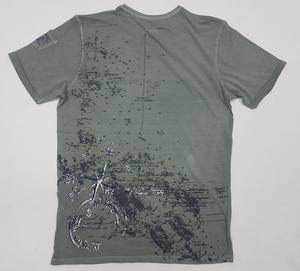 Camisetas Henley de Manga Corta para Hombre, de Marca, de Primera Calidad, Ligeras, Teñidas, 100% Algodón, Estilo Béisbol - Product Image 2