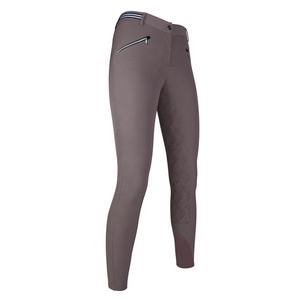 Impresionantes Pantalones de mujer antideslizantes 360, pantalones elásticos de tela de alta tecnología, ropa ecuestre, pantalones de equitación personalizados al por mayor - Product Image 2