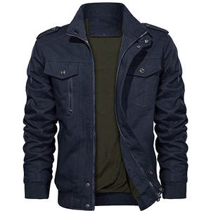 Cum de détail En Gros Hommes de Mode véritable veste en cuir d'agneau pour l'hiver - Product Image 1