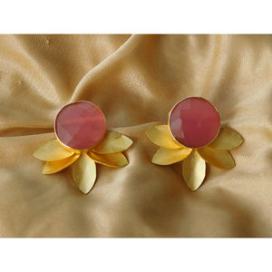 Boucles d'oreilles en laiton pour filles et femmes, boucles d'oreilles faites à la main, nouvelle collection - Product Image 4